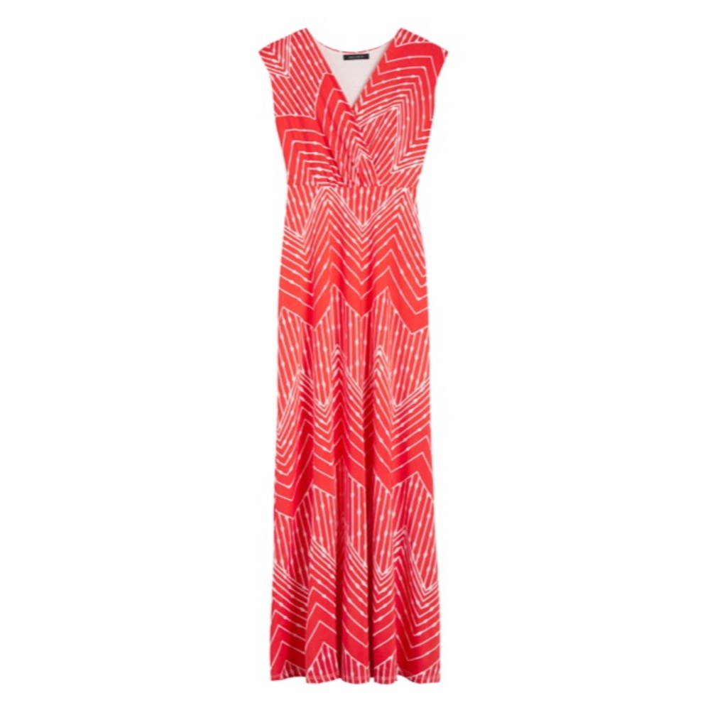 Hailey XS Orange Maxi Dress